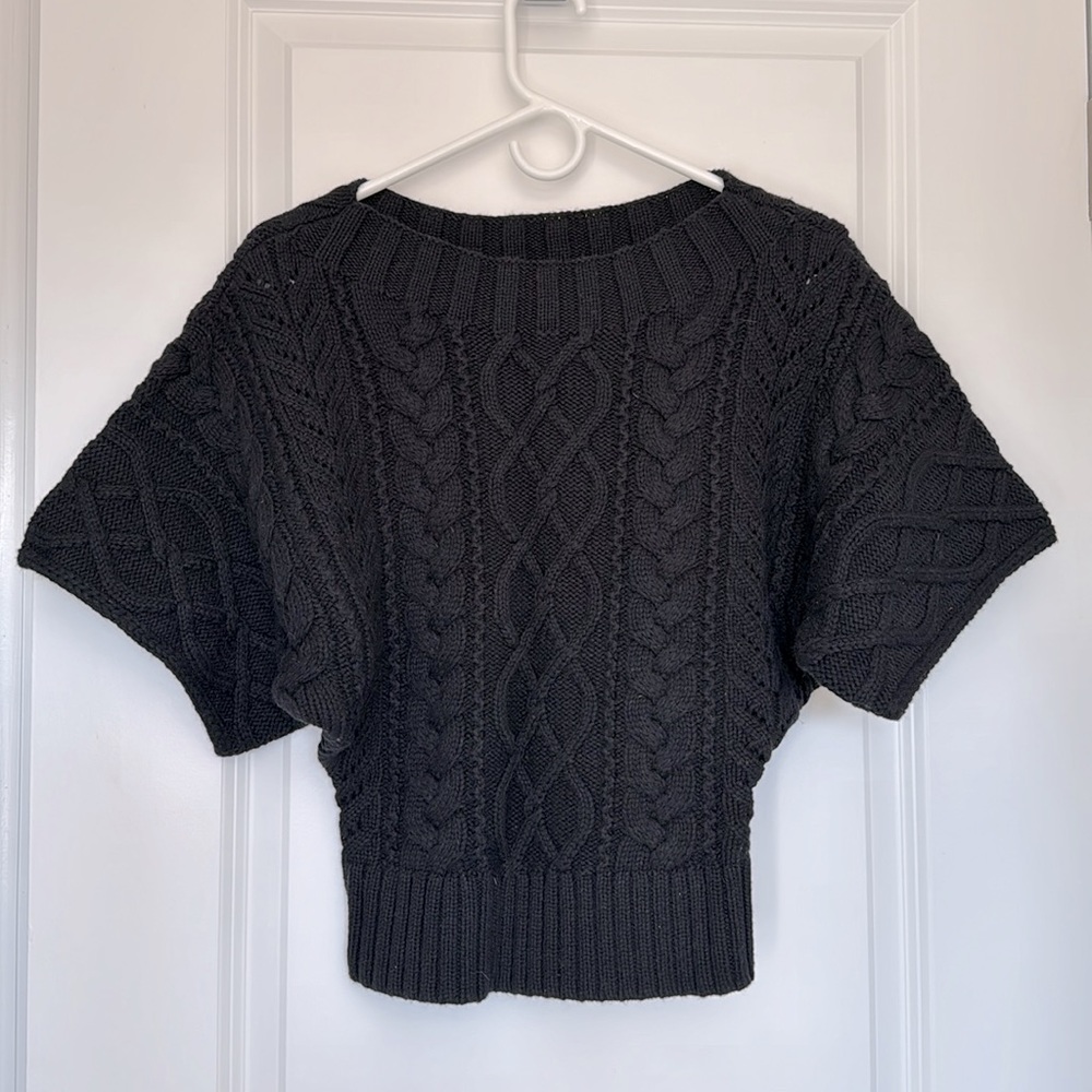 Express Women's Black Knit Sweater